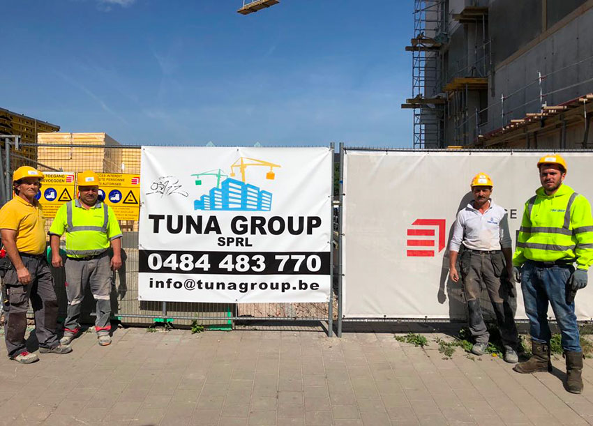 Manutention & Carottage - Equipe - Tuna Group